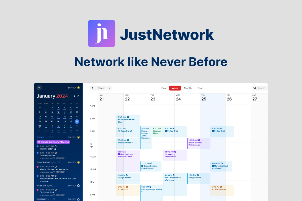 JustNetwork project cover